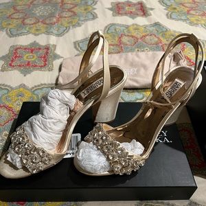 Badgley Mischka Jill heeled sandal.